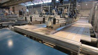 BÜRKLE Parquet Lines | Two-layer Parquet Manufacturing Line