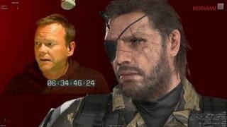 Kiefer Sutherland as the voice of Snake in MGS V