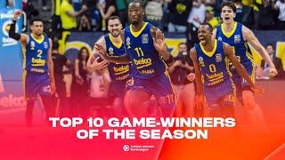 Top 10 GAME-WINNERS of the SEASON | 2024-25 Turkish Airlines EuroLeague