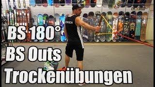 Trockenübungen | BS 180 | BS Outs | Blind Landungen