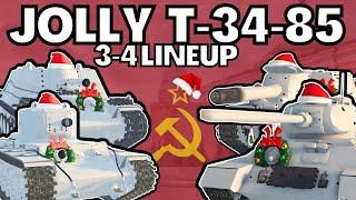 T-34-85 LINEUP:Pure Soviet Experience - Cursed Tank Simulator ( With @Odinan61 )