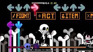 FNF - Skeleton Bros V2 Fan-Restored - Final Judgment Chara (GENOCIDE ROUTE)