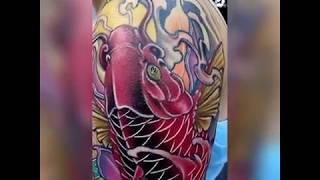 Мастер Евгений Штейнборн. г.Омск салон "TattooMagic"