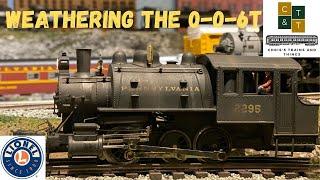 Weathering Lionel 0-6-0t Steam Engine!