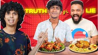 TRUTH OR LIE FOOD CHALLENGE 