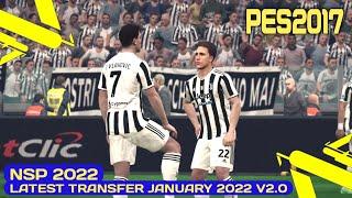 PES 2017 NEXT SEASON PATCH 2022 | LATEST TRANSFER JANUARY 2022 V2.0 UPDATE | MICANO PATCH | GAMEPLAY