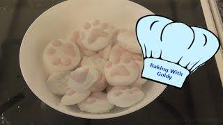 Baking with Goldy - Marshmallow Pawprints
