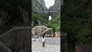 Climb 999 Steps to Heaven’s Gate in Zhangjiajie, China! #china #zhangjiajie