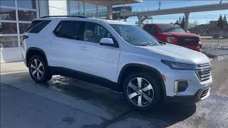 White 2024 Chevrolet Traverse LT True North Review Calgary AB - Wolfe Calgary | NE135602