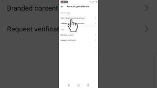 How To Convert Personal Account into Professional Account in Instagram #shorts