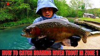 How To Catch Roaring River Trout Zone 1