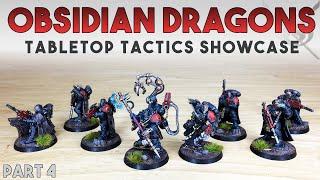 TABLETOP TACTICS (FEIRROS, ELIMINATORS...) Obsidian Dragons Space Marines Showcase by Siege Studios