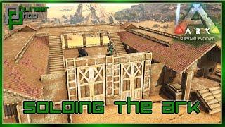 SCORCHED EARTH ADOBE BASE BUILD - BIGGER - FASTER - STRONGER! Soloing the Ark S6E90