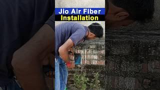 Jio AirFiber installation  Jio AirFiber 5G installation #jioairfiber #jiofiber