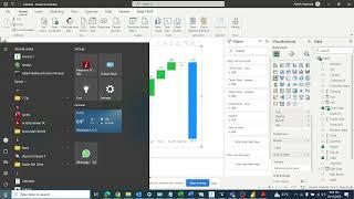 Waterfall chart explained clearly - Power BI