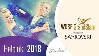 Glukhov - Glazunova, RUS | 2018 GS STD Helsinki | R2 T | DanceSport Total