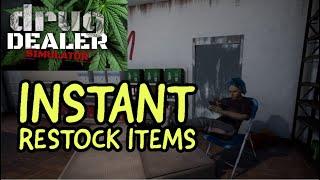 How To Restock all items in the shops instantly (Sugar Soda) | Drug Dealer Simulator | Tips & Tricks