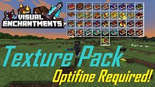 Visual Enchantments Minecraft Texture Pack Showcase + Download