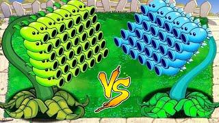 Gatling Repeater Vs Gatling Snow Pea Vs Giga Gargantuar Vs Dr Zomboss Plants Vs Zombies Battlez