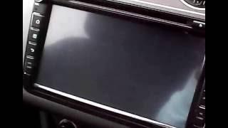 ERISIN GPS/DVD/BLUETOOTH/REVERSING CAMERA/WI-FI review in VW Touran