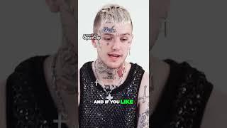 Lil Peep on his CryBaby Tattoo #shorts