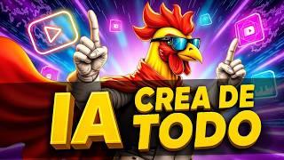 All-in-one AI creates videos, virals, images, animations, sounds with Chicken AI