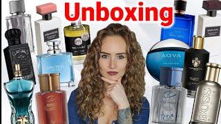 FRAGRANCE UNBOXING  FIRST IMPRESSIONS ZAHAROFF, BVLGARI, NAUTICA, HUGO BOSS,  JPG LE BEAU, A&F