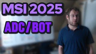 MSI 2025: ADC/Bot Stats, Champion Pools, Rankings