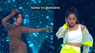 manisha rani & nora fatehi killing dance on stage | मंच पर बिजली गिरा दी |