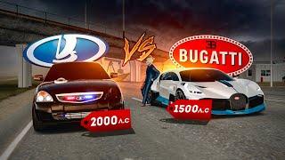 ПРИОРА 2000 ЛОШАДЕЙ... ОНА БЫСТРЕЕ BUGATTI DIVO? (Radmir CRMP)