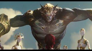 Vi, Jinx, Ekko vs Anomaly Warwick (Vander) |animation moment| arcane 2
