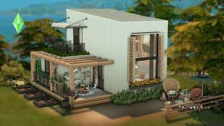 Eco Modern Tiny House | The Sims 4 Speed Build