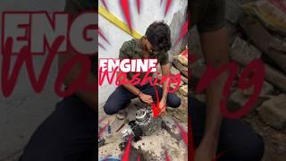 Washing 22 Years Old Bike Engine - Look At That Mess || Dawn Restoration || 0350/1000