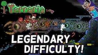 The EATER OF WORLDS Zenith Boss!- Terraria Zenith Seed Legendary Mode