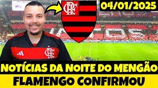 Notícias Do Flamengo Hoje: (04/01/2025) | Edição 3 (Noite)