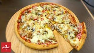 Make a Very Delicious Tuna Pizza At home -  پیتزا تن ماهی بسیار خوشمزه