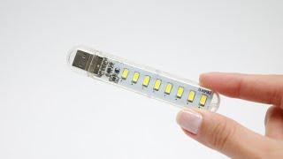 8 LED USB Light Review | Portable Illumination