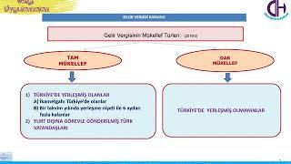 GELİR VERGİSİ 1