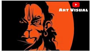 Hanuman drawing easy step by step  || Artist joy dey  [ video no .1 ]