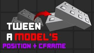 [ROBLOX SCRIPT TUTORIAL] How To Tween A Model's Position