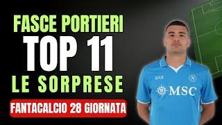 Fasce Portieri TOP 11 e SORPRESEConsigli FANTACALCIO 28 Giornata