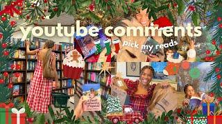 youtube comments choose the books i read  book shopping + HUGE BOOK HAUL, book bestie mail