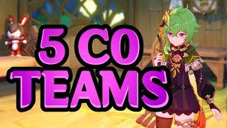 5 C0 Collei Team Comps | 3.0 Genshin Impact | Collei Build & Showcase