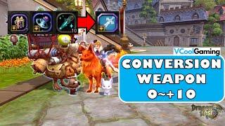 How to Get Conversion Weapon 0~+10 - Dragon Nest SEA