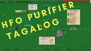 KONGSBERG SIMULATOR Tagalog-HFO Purifier and HFO Transfer