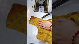 Blouse cutting and stitching beautiful and easy tarika #youtubeshorts #blouse #backdesign