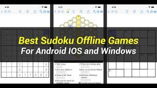 5 Best Sudoku Offline Games | For Android IOS and Windows