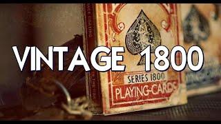 Deck Review: Vintage 1800 by Ellusionist