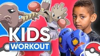 POKEMON Kickbox Workout für Kinder (Fitness Training)