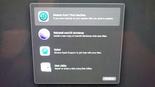 M1 MacBook Pro How to Boot Into Recovery Mode Startup Options Boot Device Disk Utility Time Machine